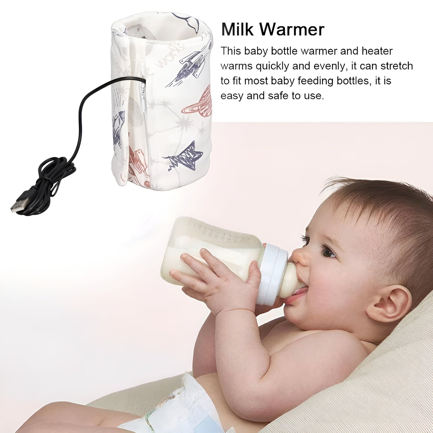 Portable Baby Feeder Warmer Bag – The Ultimate Portable Travel Milk Warmer Hot Milk Anywhere