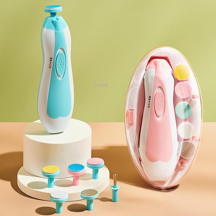 Safe Baby Nail Clipper Set – Electric Nail Trimmer for Newborns and Toddlers