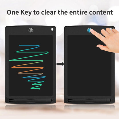 8.5 Inch Hardbound Multi-Color LCD Writing Pad – LCD Tablet for Notes and Creativity