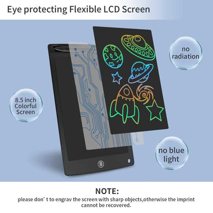 8.5 Inch Hardbound Multi-Color LCD Writing Pad – LCD Tablet for Notes and Creativity